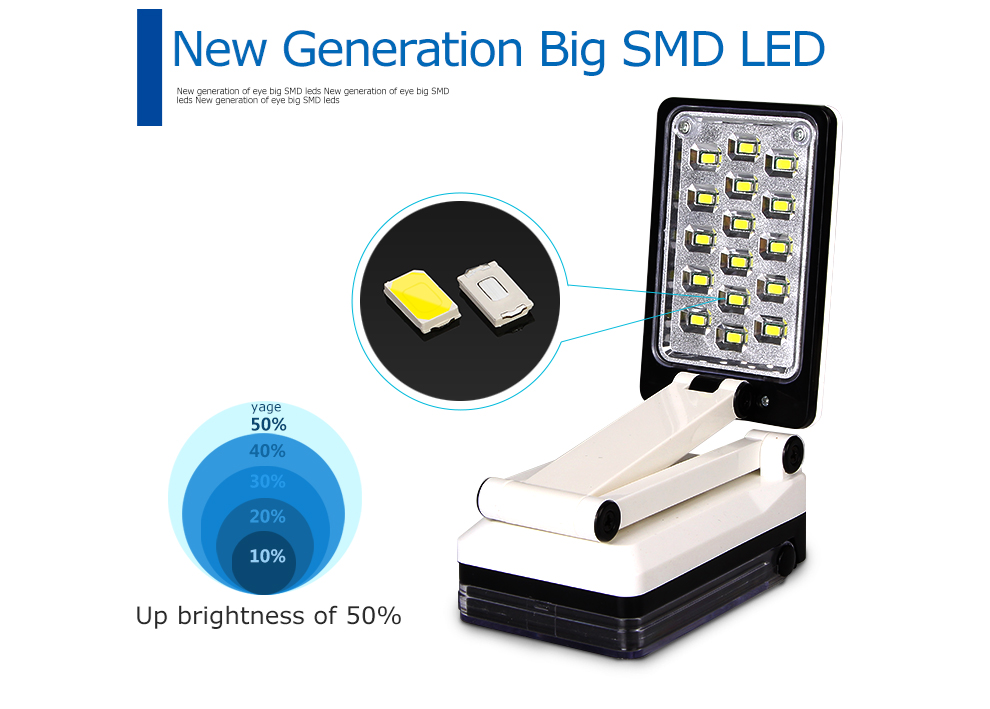 LED Reading Lamp Foldable Desk Light