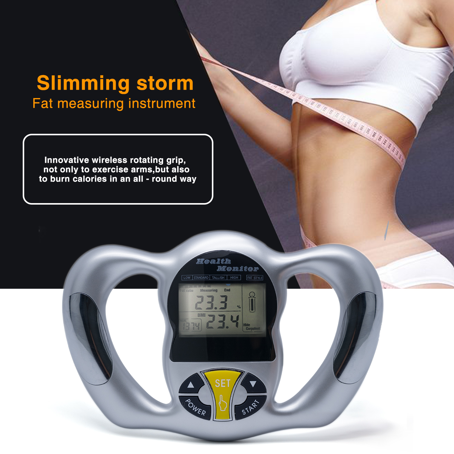 Handheld Body Fat Scale Analyzer