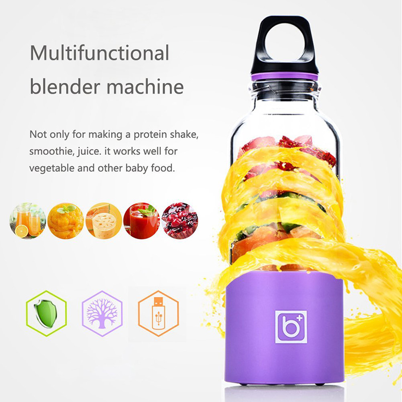 Portable Smoothie Blender Electric Juicer