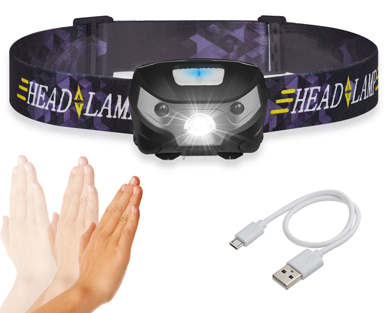 Headlamp Mini Rechargeable LED Light