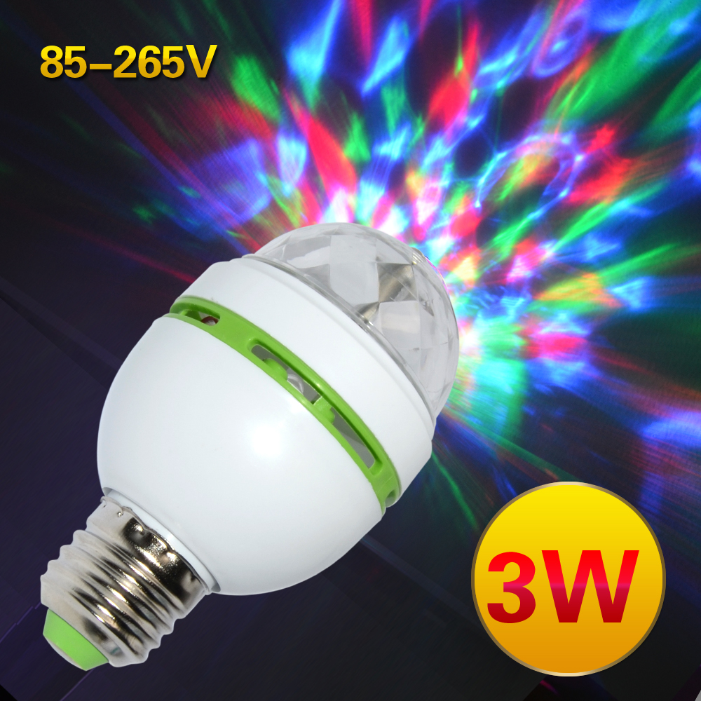 RGB LED Disco Ball Light Bulb