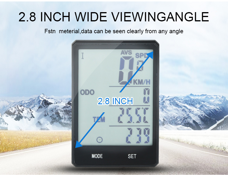 Bicycle Speedometer Wireless Odometer Device