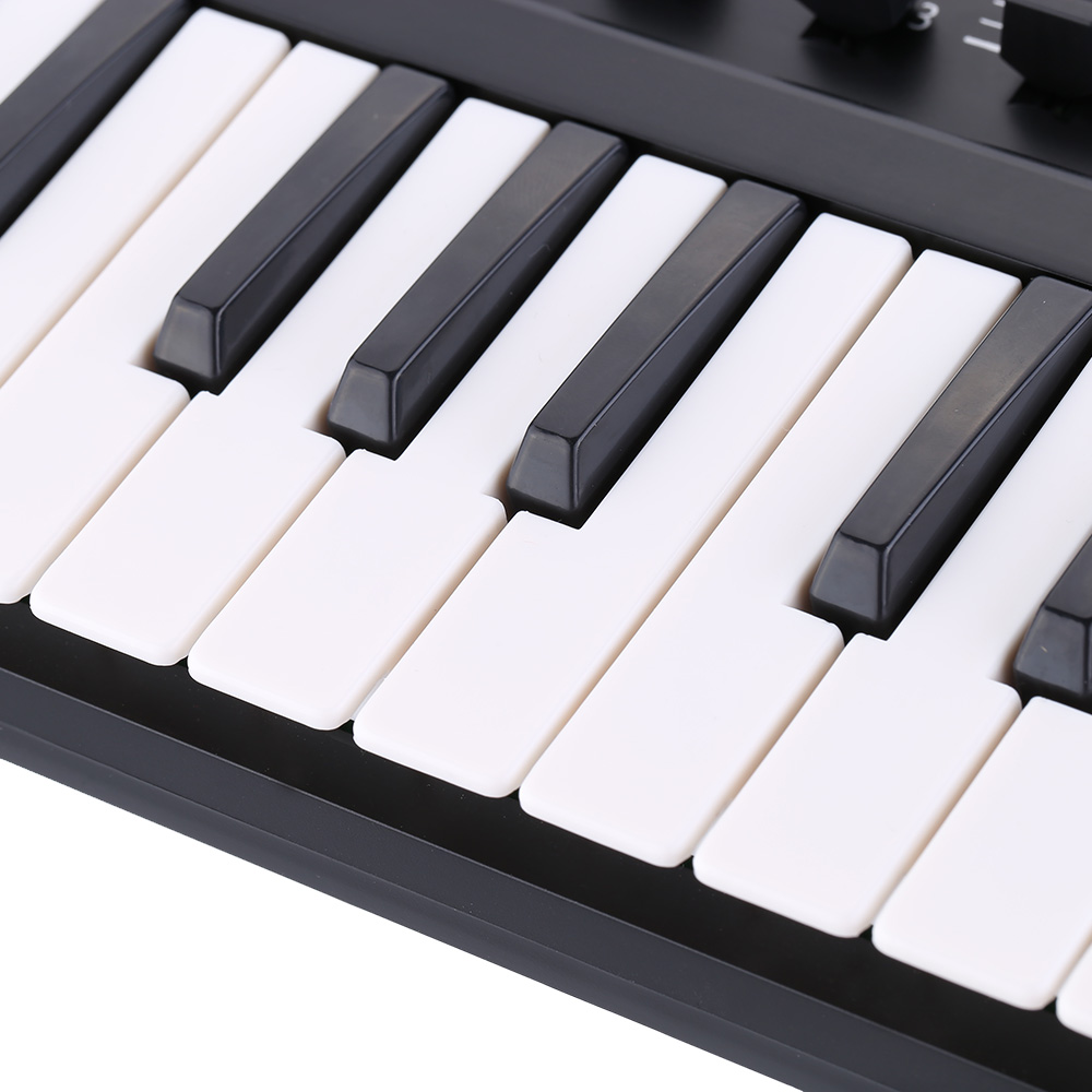 Portable USB Keyboard and Drum Pad MIDI Controller