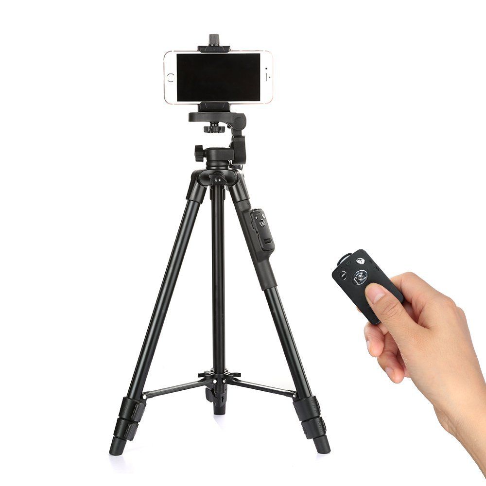 3-Way Aluminum Bluetooth Tripod Stand