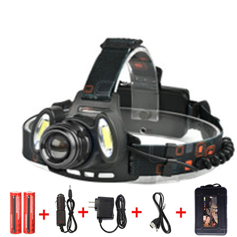 LED Headlamp USB Rechargeable and Waterproof