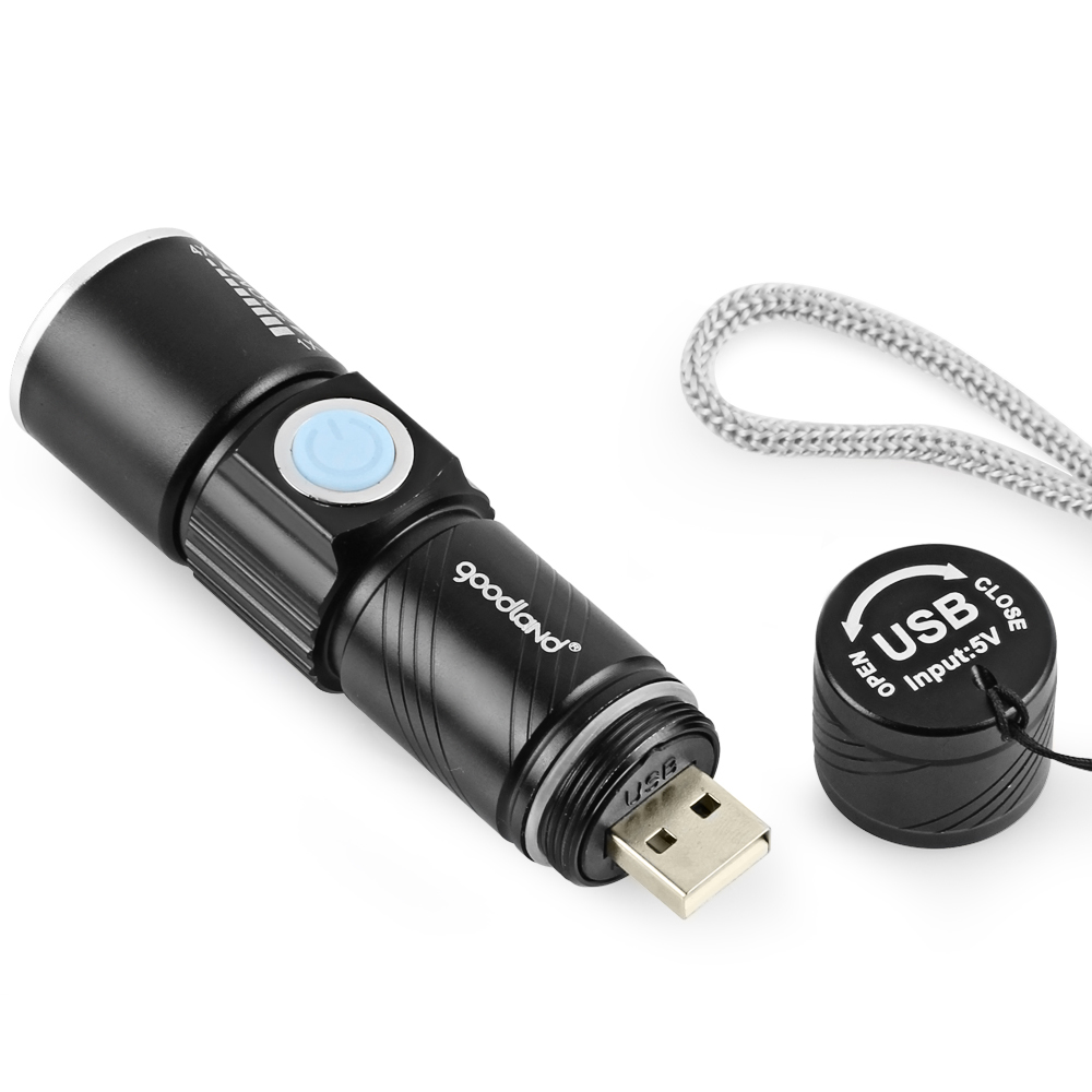 Rechargeable Torch Mini USB Flashlight