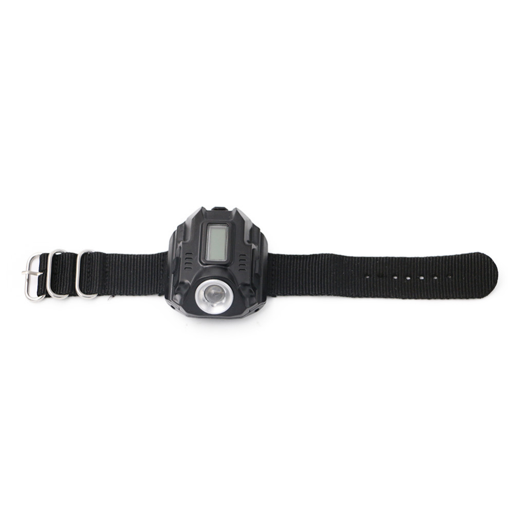 LED Digital Flashlight Watch Rechargeable