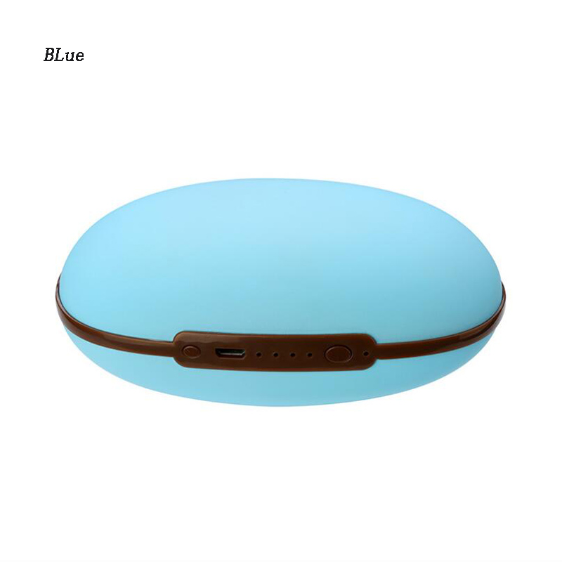 Hand Warmer Bean-Shape USB Power Bank 2in1