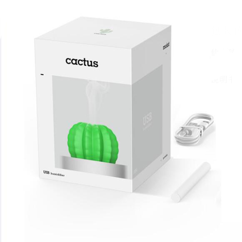 Small Humidifier Cactus Air Mist Maker