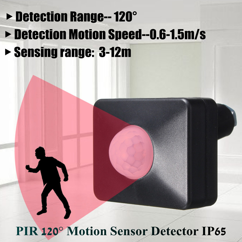 Motion Light Sensor Detector Device