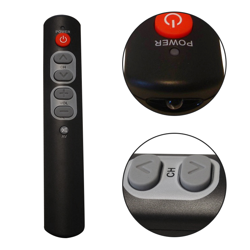 6-Key Universal TV Remote Control