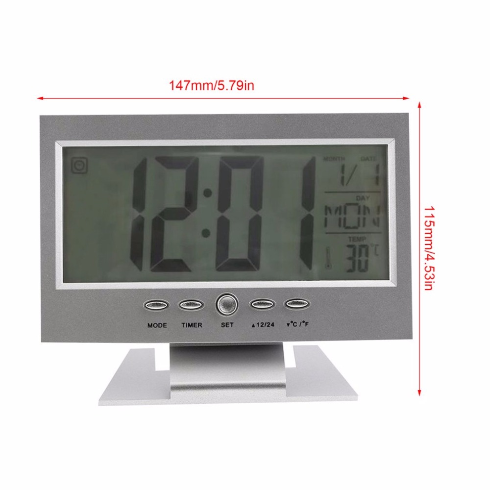 Modern LED Desktop Digital Clock