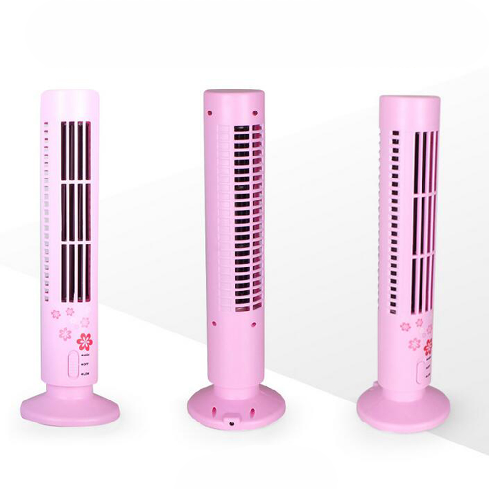 Mini Bladeless Cool Desk Quiet Tower Fan