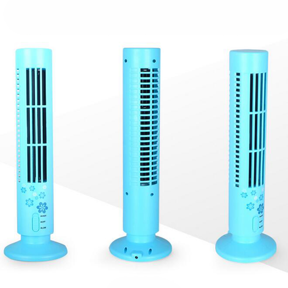 Mini Bladeless Cool Desk Quiet Tower Fan