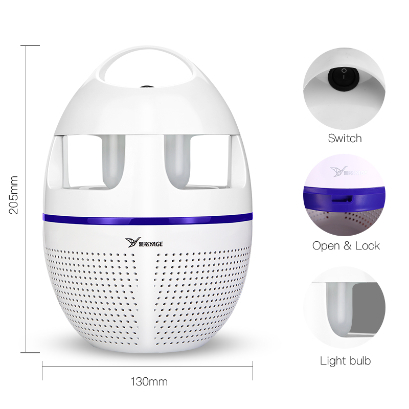 Electronic Mosquito Trap Insect Bug Killer Lamp