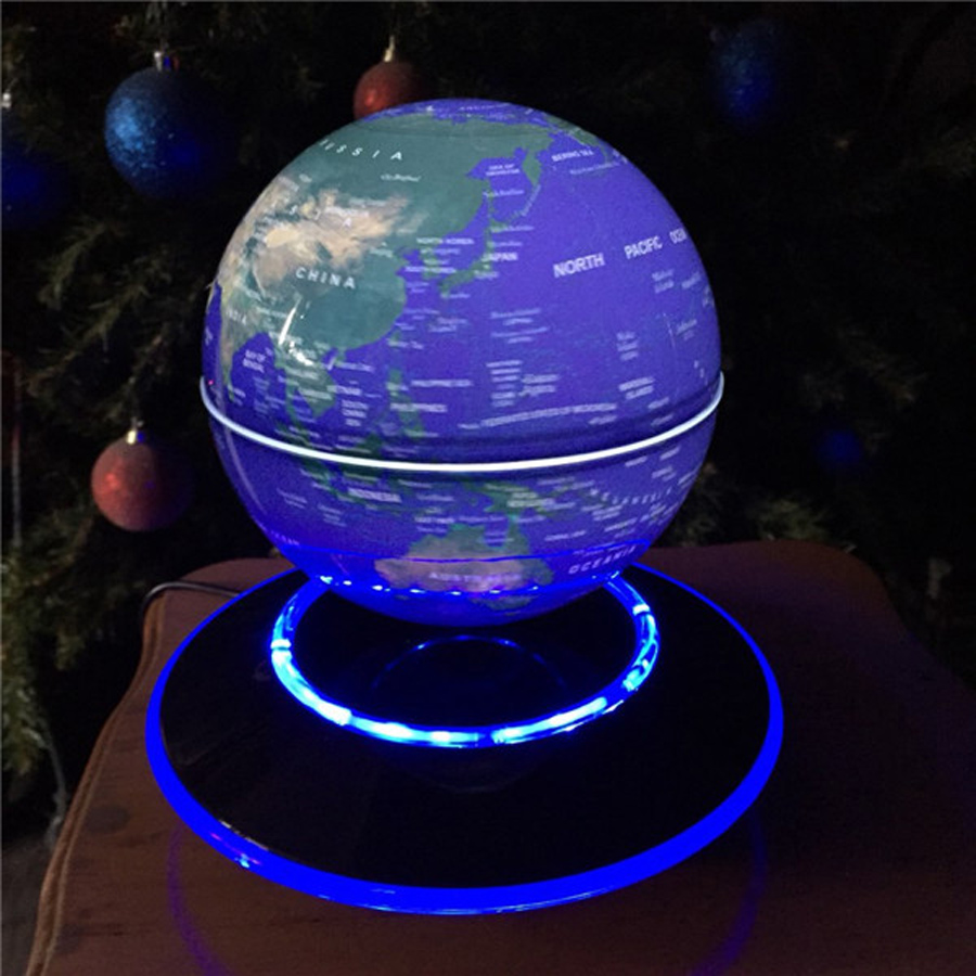 World Globe Electronic Magnetic Levitation Float Decor