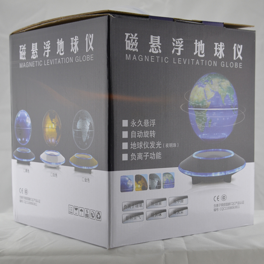 World Globe Electronic Magnetic Levitation Float Decor