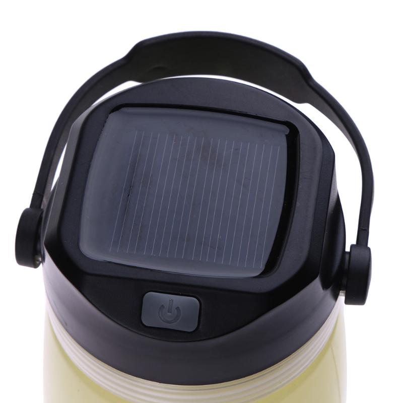 Portable Solar Powered Luminous Drinking Water Bottle