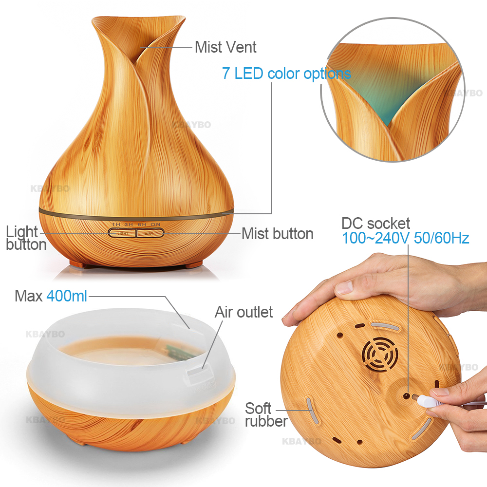 Aromatherapy Diffuser Ultrasonic Essential Oil Diffuser