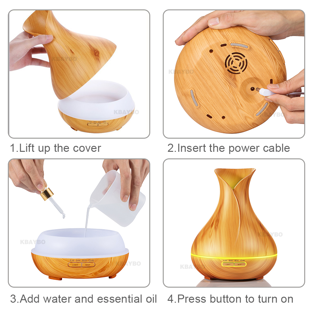 Aromatherapy Diffuser Ultrasonic Essential Oil Diffuser