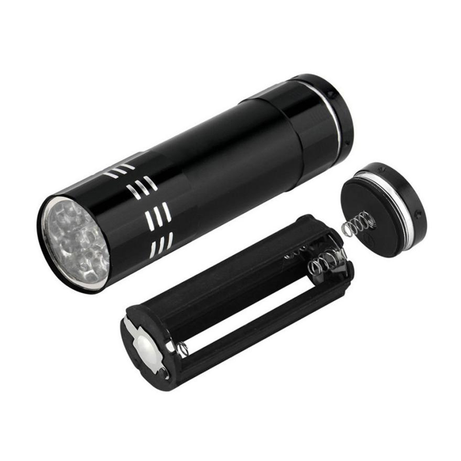 Portable LED Black Light Ultraviolet Stinger Flashlight