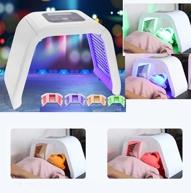 Facial LED Multi-Color Light Therapy Device