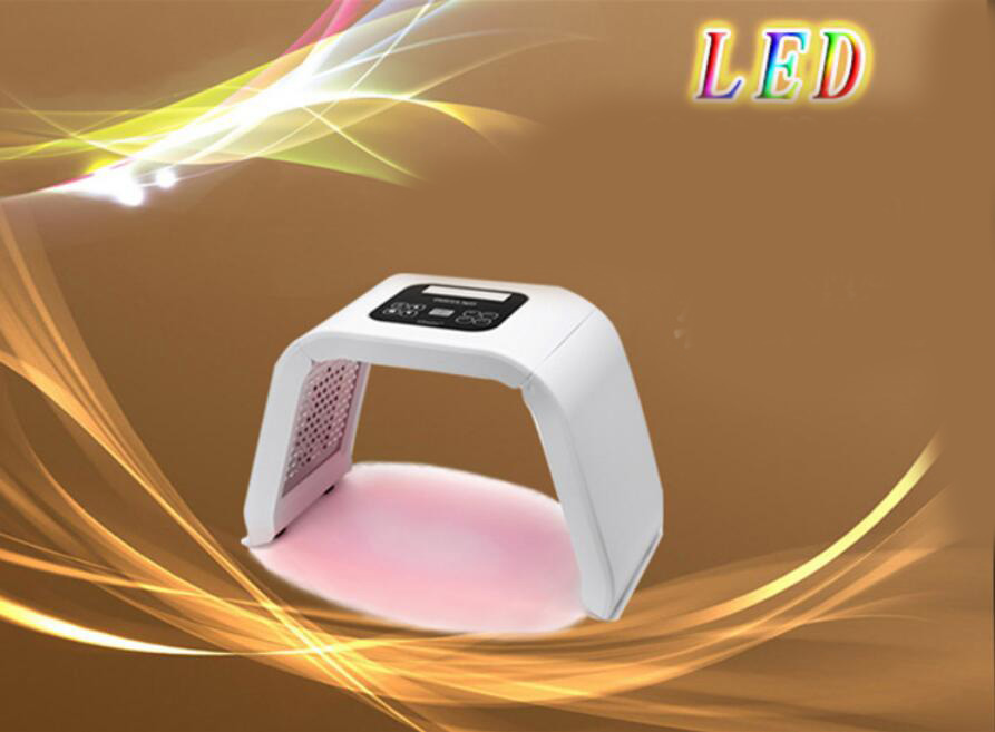 Facial LED Multi-Color Light Therapy Device