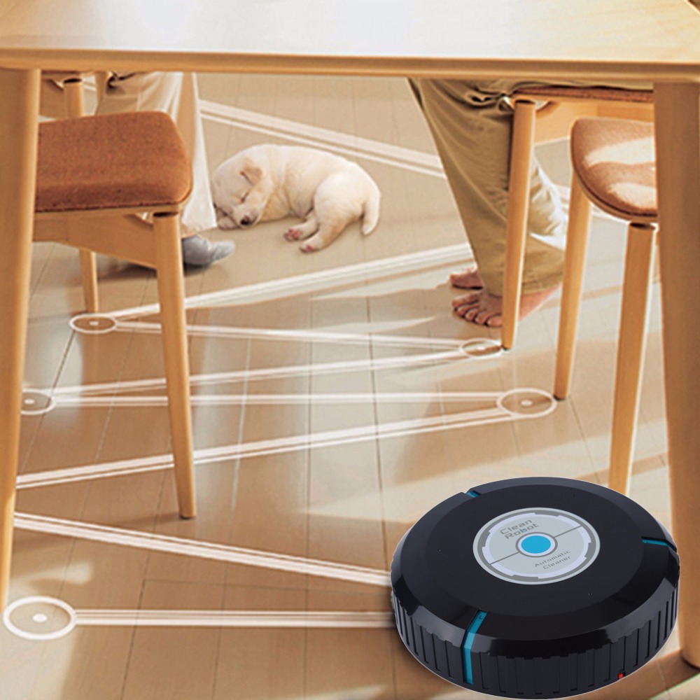 Robotic Floor Mop And Vacuum Cleaner