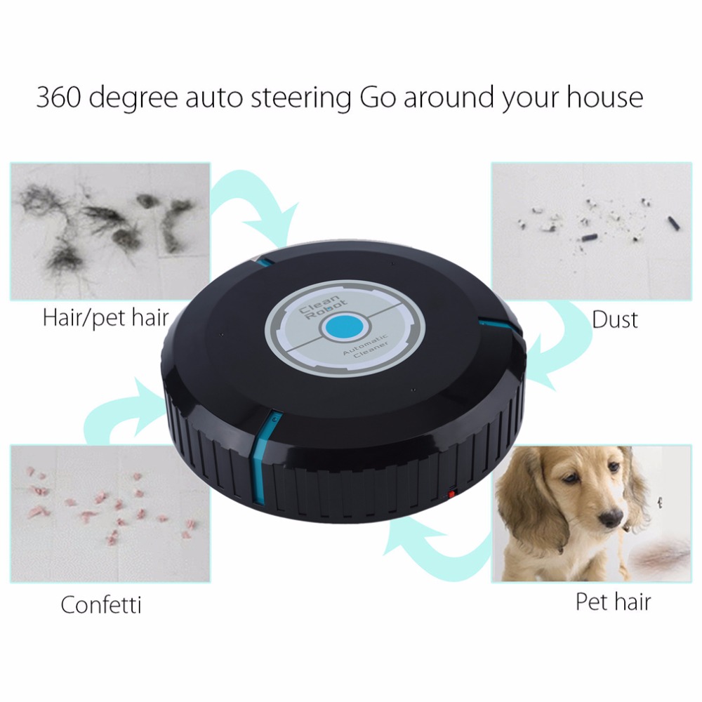 Robotic Floor Mop And Vacuum Cleaner