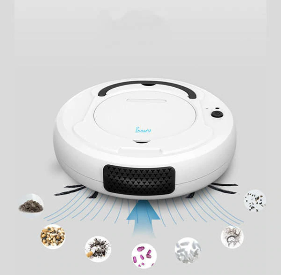 Robot Vacuum Cleaner With Cliff Sensor And One Touch Function