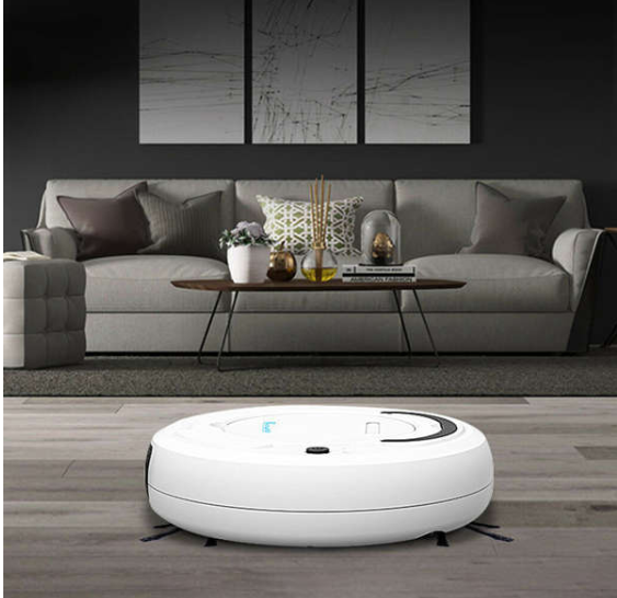 Robot Vacuum Cleaner With Cliff Sensor And One Touch Function