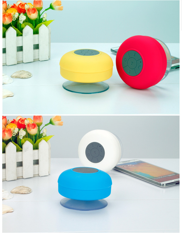 Portable Suction Cup Bluetooth Shower Speaker