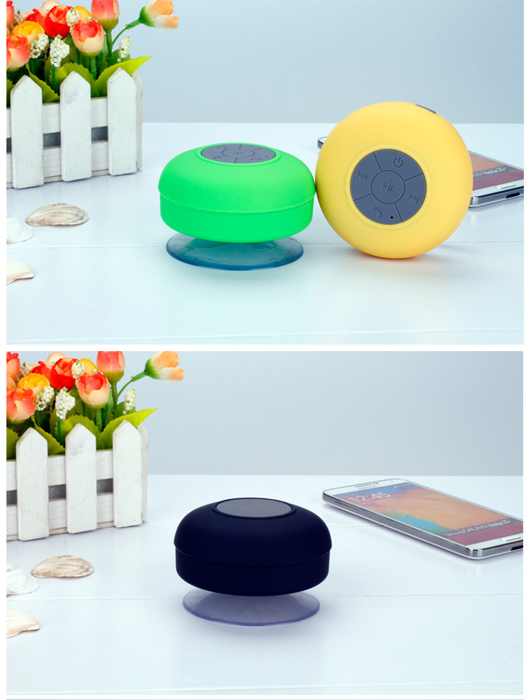 Portable Suction Cup Bluetooth Shower Speaker