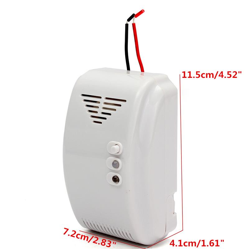 12V Combustible Gas Detector Alarm For Home/RV/Boat