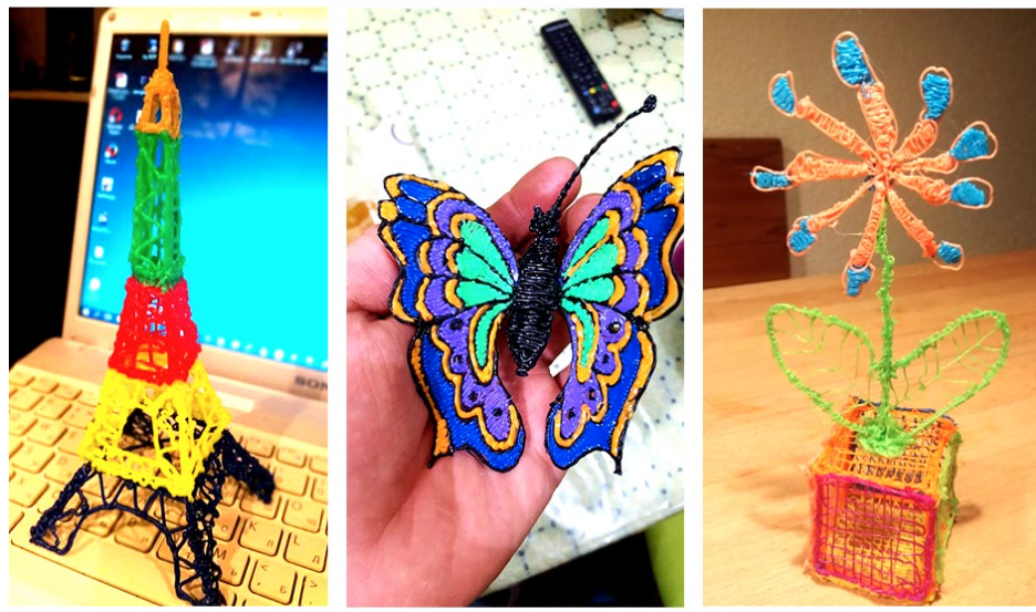 Magic 3D Doodle Pen Art Printing Device