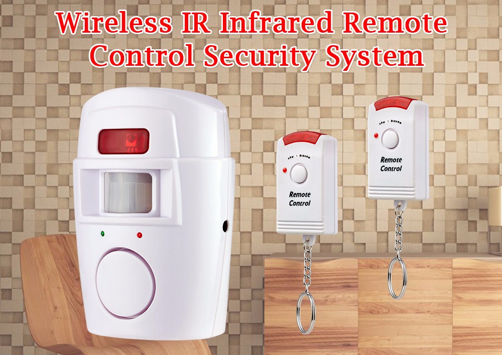 Wireless IR Remote Control System Security Device
