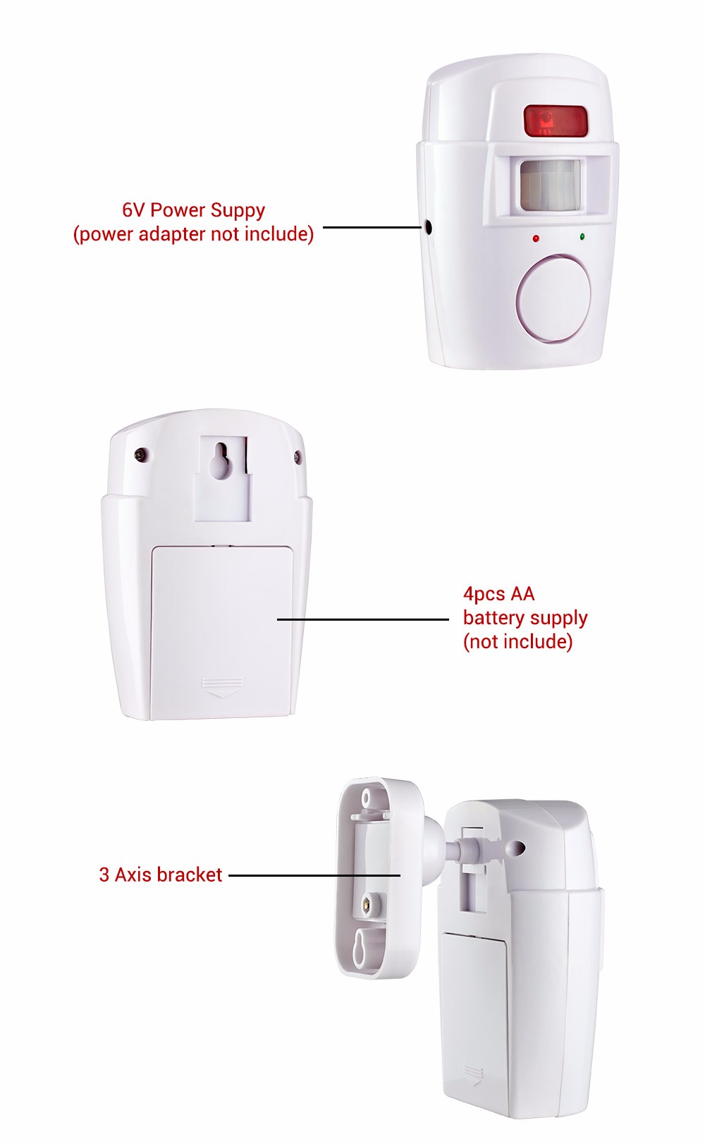 Wireless IR Remote Control System Security Device