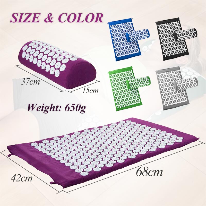 Non Slip Acupressure Bed of Nails Mat