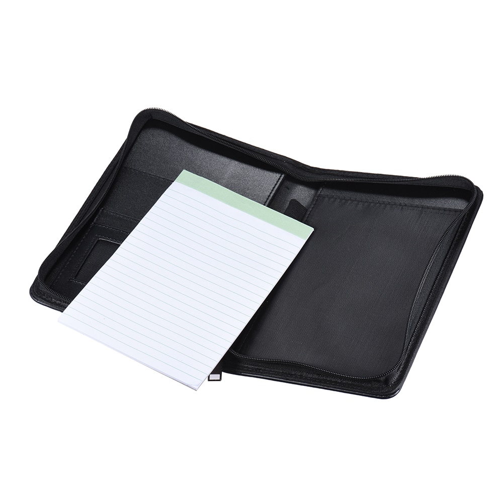 Portable PU Leather Portfolio Notebook