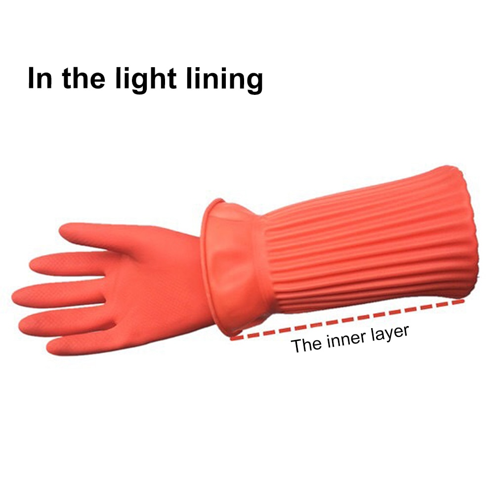 Long Rubber Gloves for Cleaning