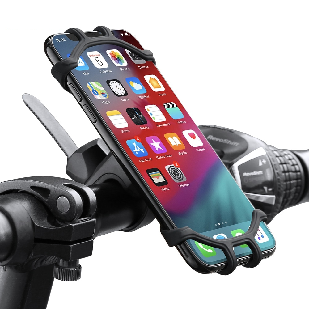 Universal Bike Phone Holder With Anti Slip Design