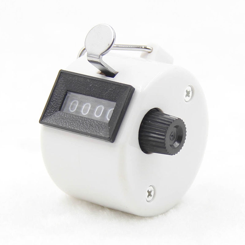 Hand Tally Counter 4 Digit Clicker