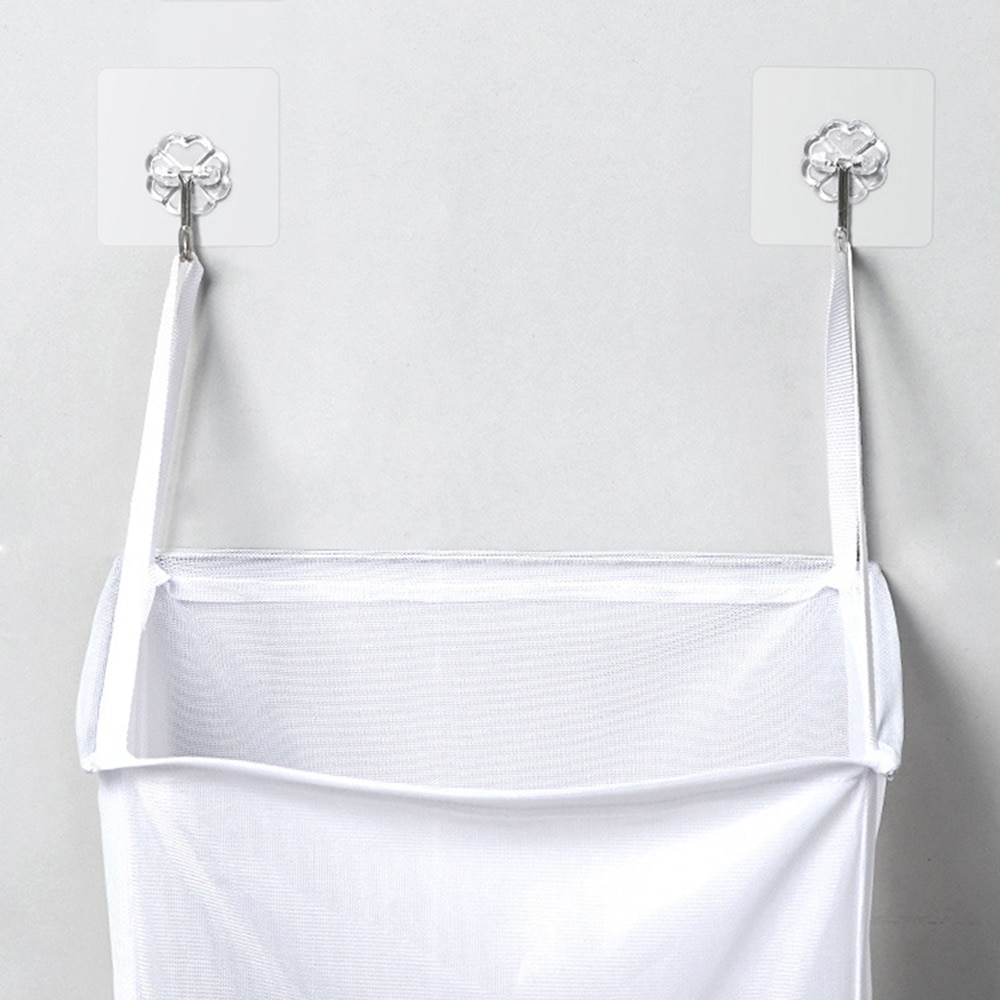 Mesh Bag Hanging Laundry Hamper