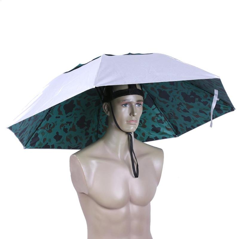 Head Umbrella Hat Outdoor Cover