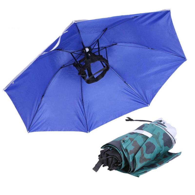 Head Umbrella Hat Outdoor Cover