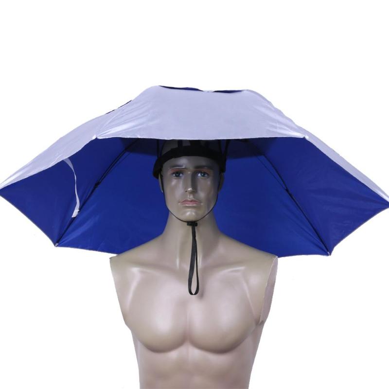Head Umbrella Hat Outdoor Cover