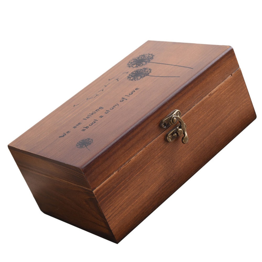 Wooden Sewing Box Storage Container