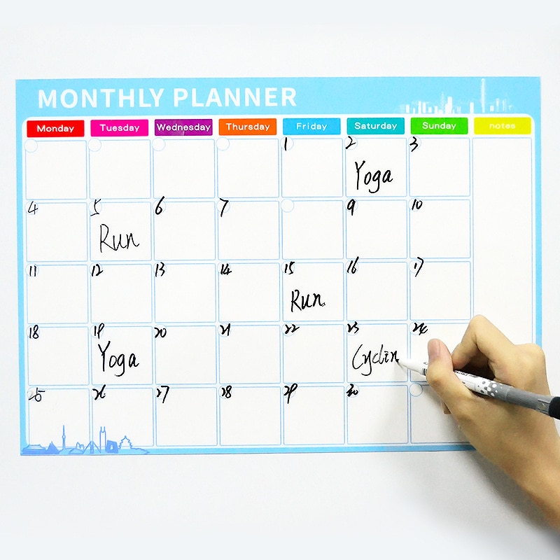 Fridge Planner with Marker and Eraser