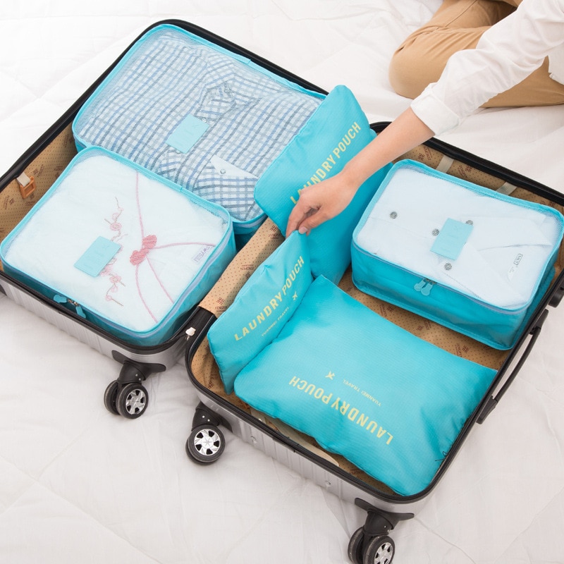 Luggage Packing Cubes (6 Pcs)