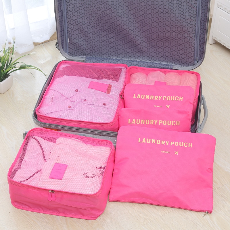 Luggage Packing Cubes (6 Pcs)